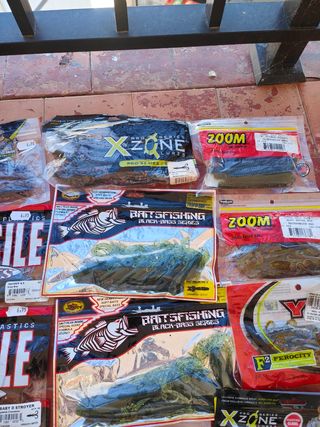 Lote señuelos pesca black bass