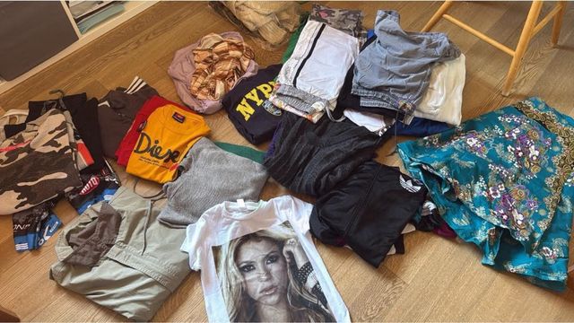 Box 3-5-7 capi: maglie, abiti, felpe, pantaloni