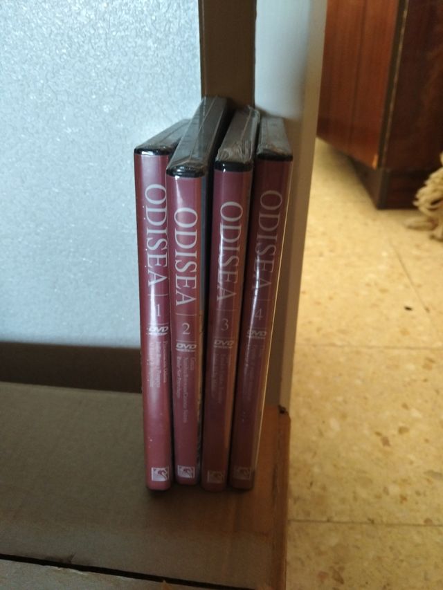 Pack 4 DVDs Odisea