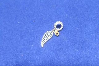 Charm Ala de Ángel Corazón Pulsera Pandora collar 
