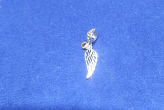 Charm Ala de Ángel Corazón Pulsera Pandora collar 