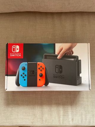 Nintendo Switch con accesorios