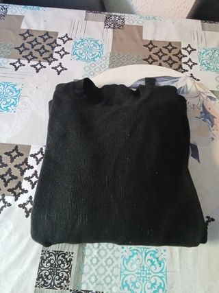 Jersey de lana negro