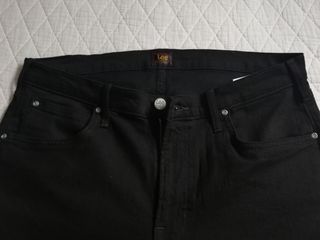 Pantalones Lee Daren Zip Fly Negros Talla 36