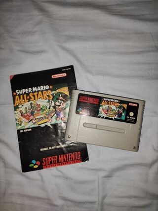 Super Nintendo + Super Mario All-Stars