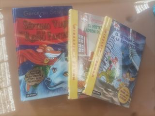 Lote libros Gerónimo Stilton.