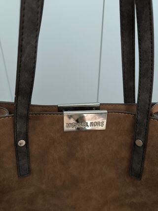 Bolso Marrón Cuero