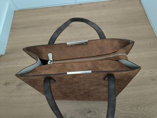 Bolso Marrón Cuero