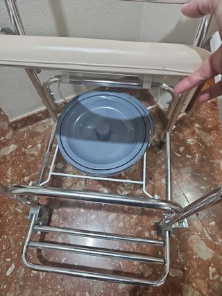 Silla WC con ruedas