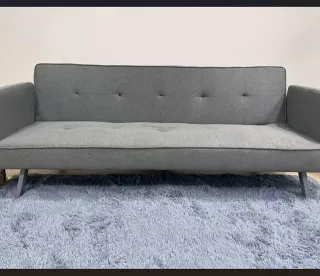 Sofá Cama Gris Económico