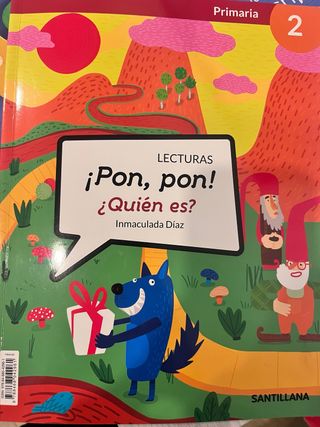 LECTURAS ¡PON, PON! ¿QUIEN ES? 2 PRIMARIA