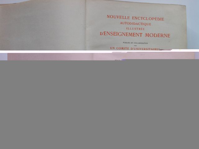 Antica Enciclopedia francese del 1922