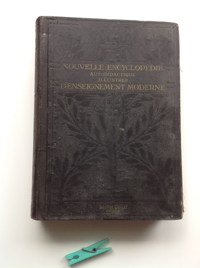 Antica Enciclopedia francese del 1922