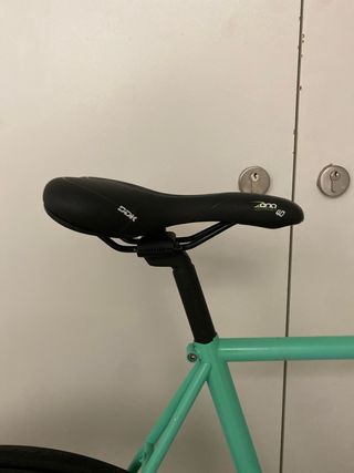 Bicicleta Fixie color menta