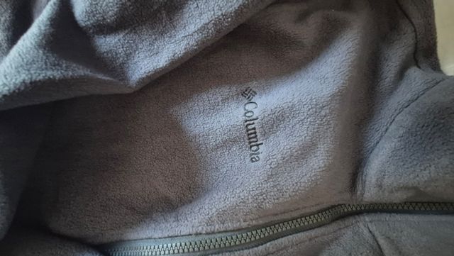 Chaqueta polar Columbia gris talla 14/16