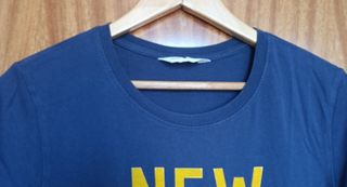 Camiseta H&M New State Azul Marino Talla M
