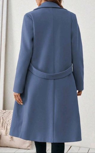 Gabardina azul talla M, nueva
