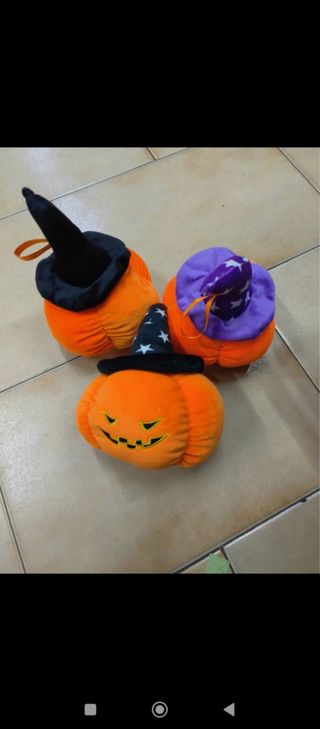 Peluche zucca Halloween