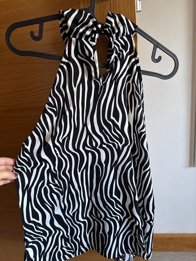 Blusa Shein Talla S Animal Print