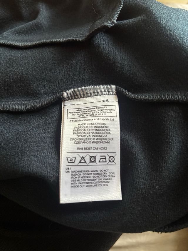 Tuta sportiva Adidas bicolore uomo taglia M