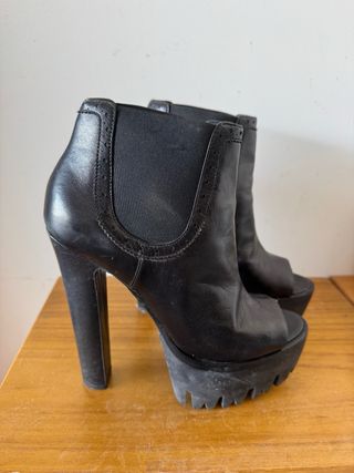 Botines Versace Piel Talla 39