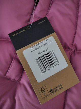 Plumas The North Face 700 Rosa y Negro