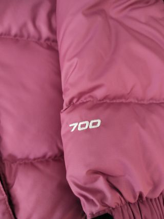 Plumas The North Face 700 Rosa y Negro
