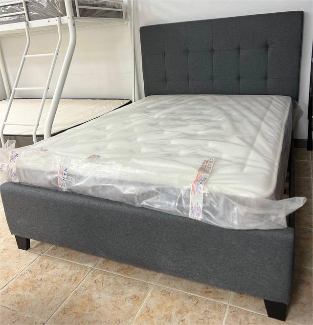 Cama + Cabecero + Colchon Baviera 135cm ¡¡OFERTON!