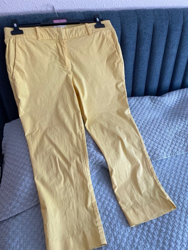 Pantalón pitillo 3/4 Promod Talla S