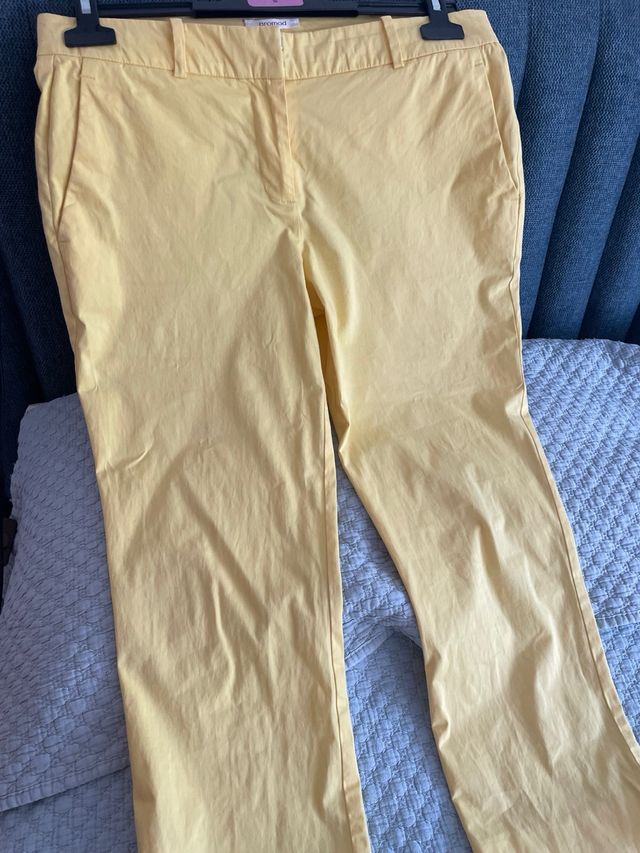 Pantalón pitillo 3/4 Promod Talla S