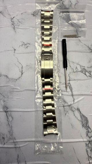 Correa Rolex Oyster Plata
