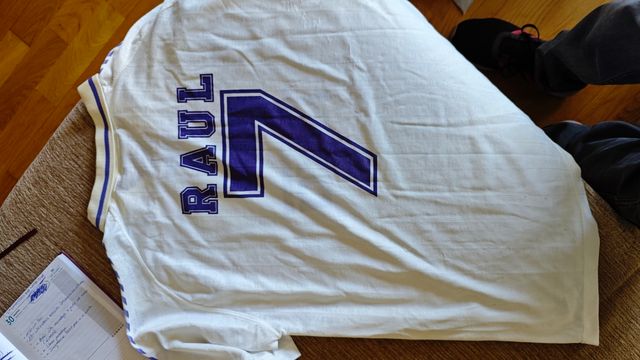 Camiseta Real Madrid Raúl 7 Taquy