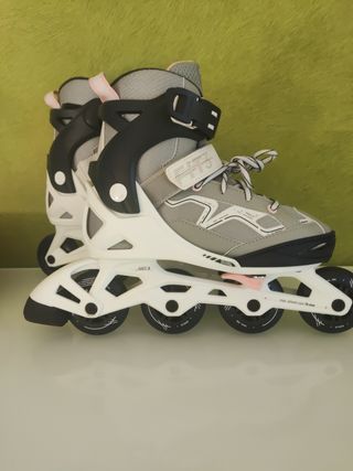 Patines en línea Oxelo Talla 35-38 Nuevos