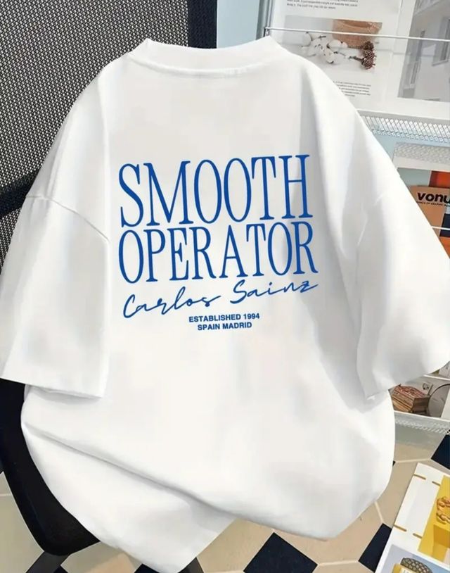 Camiseta Smooth Operator Carlos Sainz