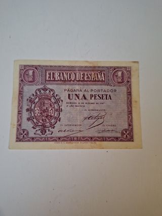  1 Peseta de España 1937