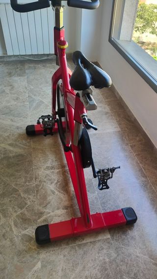 Bicicleta Spinning Roja