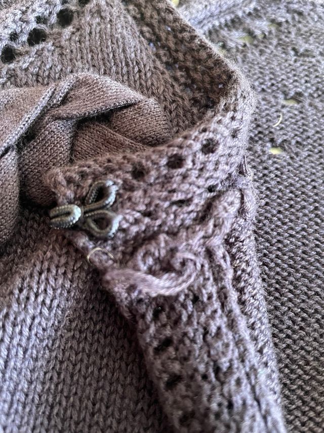 Jersey Cortefiel punto morado