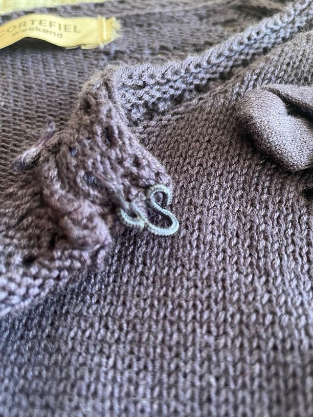 Jersey Cortefiel punto morado