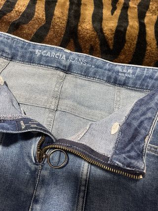 Minifalda Vaquera García Jeans Azul