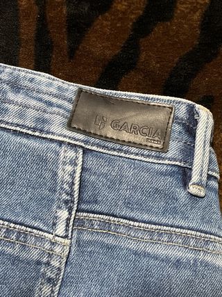 Minifalda Vaquera García Jeans Azul