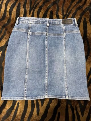 Minifalda Vaquera García Jeans Azul