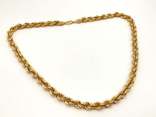 cadena oro 18k 30cm