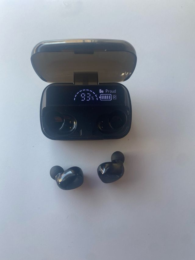 Auriculares Inalámbricos Bluetooth Negros