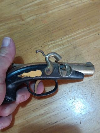 Mechero Antiguo Pistola
