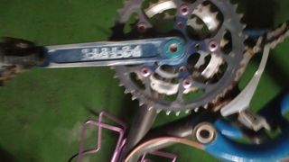 Bielas Race Face Azul Anodizadas