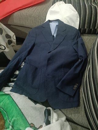 Americana Álvaro Moreno Azul Marino