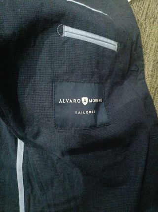 Americana Álvaro Moreno Azul Marino