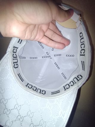 Gorra Gucci Blanca