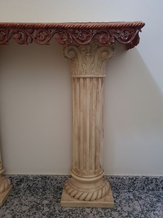 Entradita de columnas estilo clásico