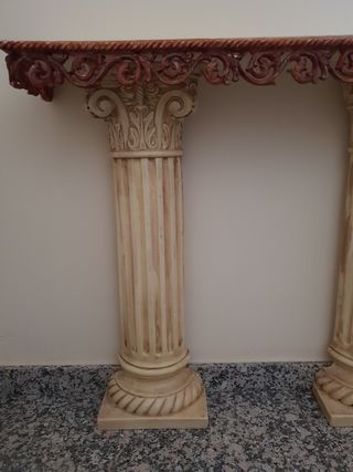 Entradita de columnas estilo clásico
